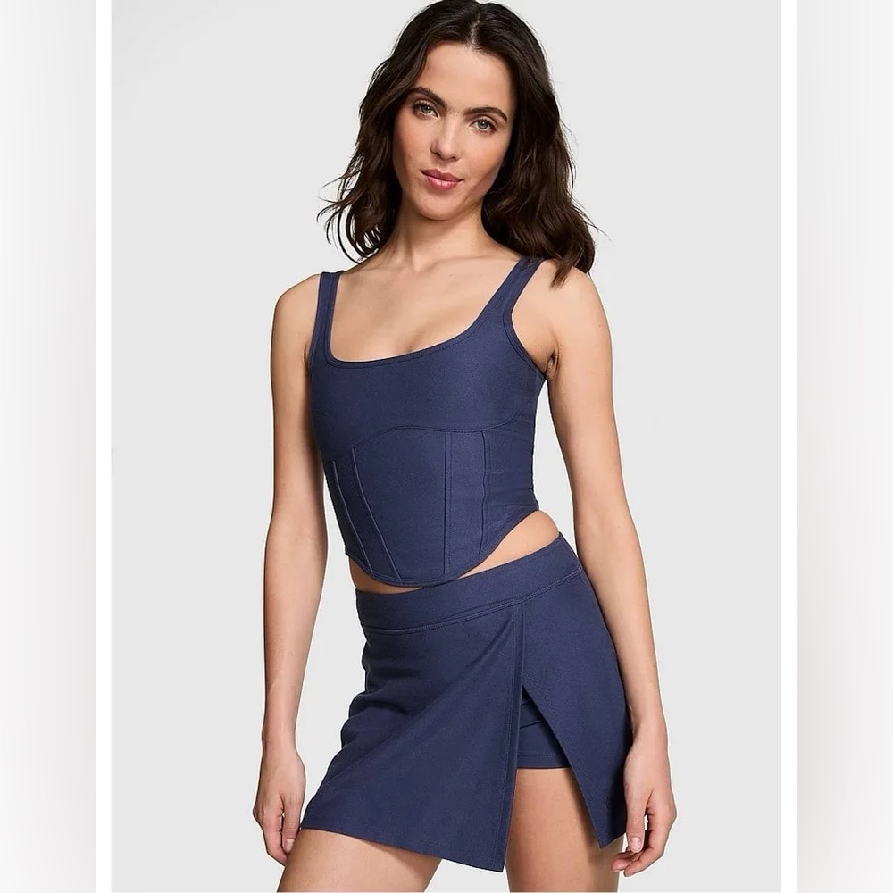 Victoria’s Secret PINK The Cinched Pique Corset Top